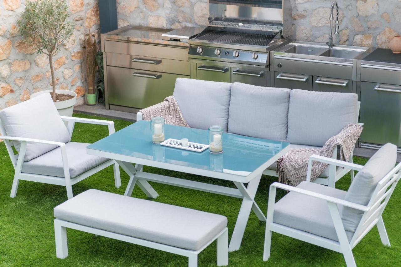 Deluxe Villa Graziella 200 M From The Beach Eze Bagian luar foto