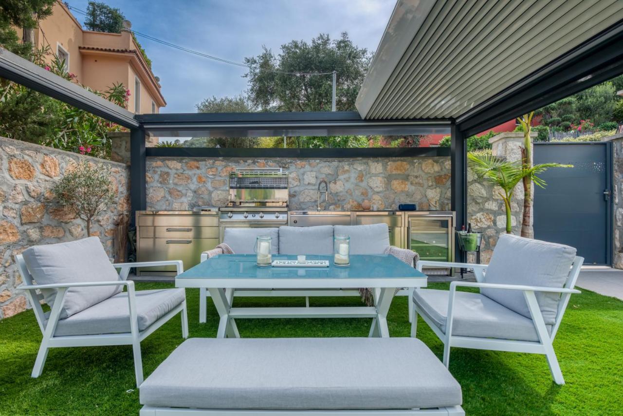 Deluxe Villa Graziella 200 M From The Beach Eze Bagian luar foto