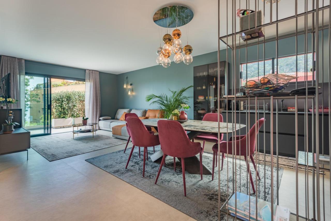 Deluxe Villa Graziella 200 M From The Beach Eze Bagian luar foto