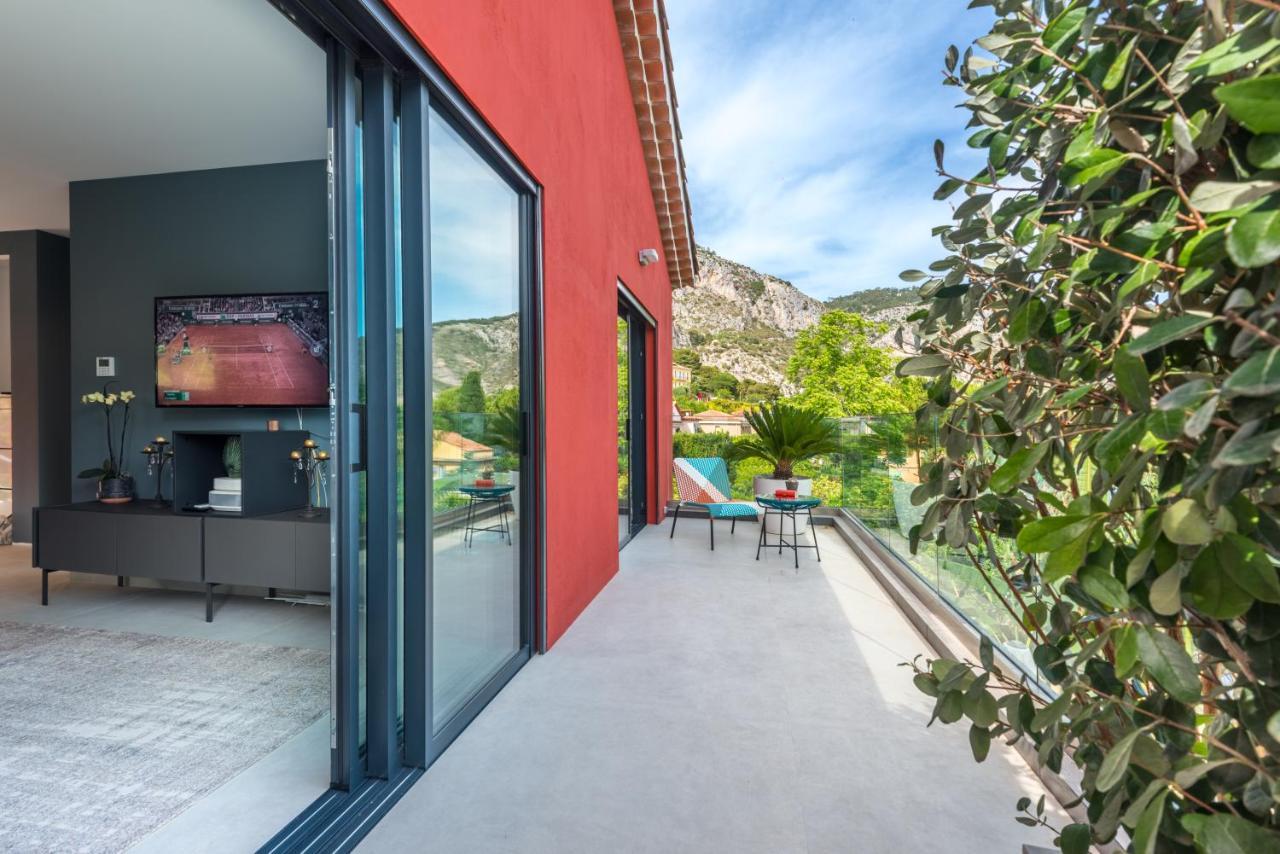 Deluxe Villa Graziella 200 M From The Beach Eze Bagian luar foto