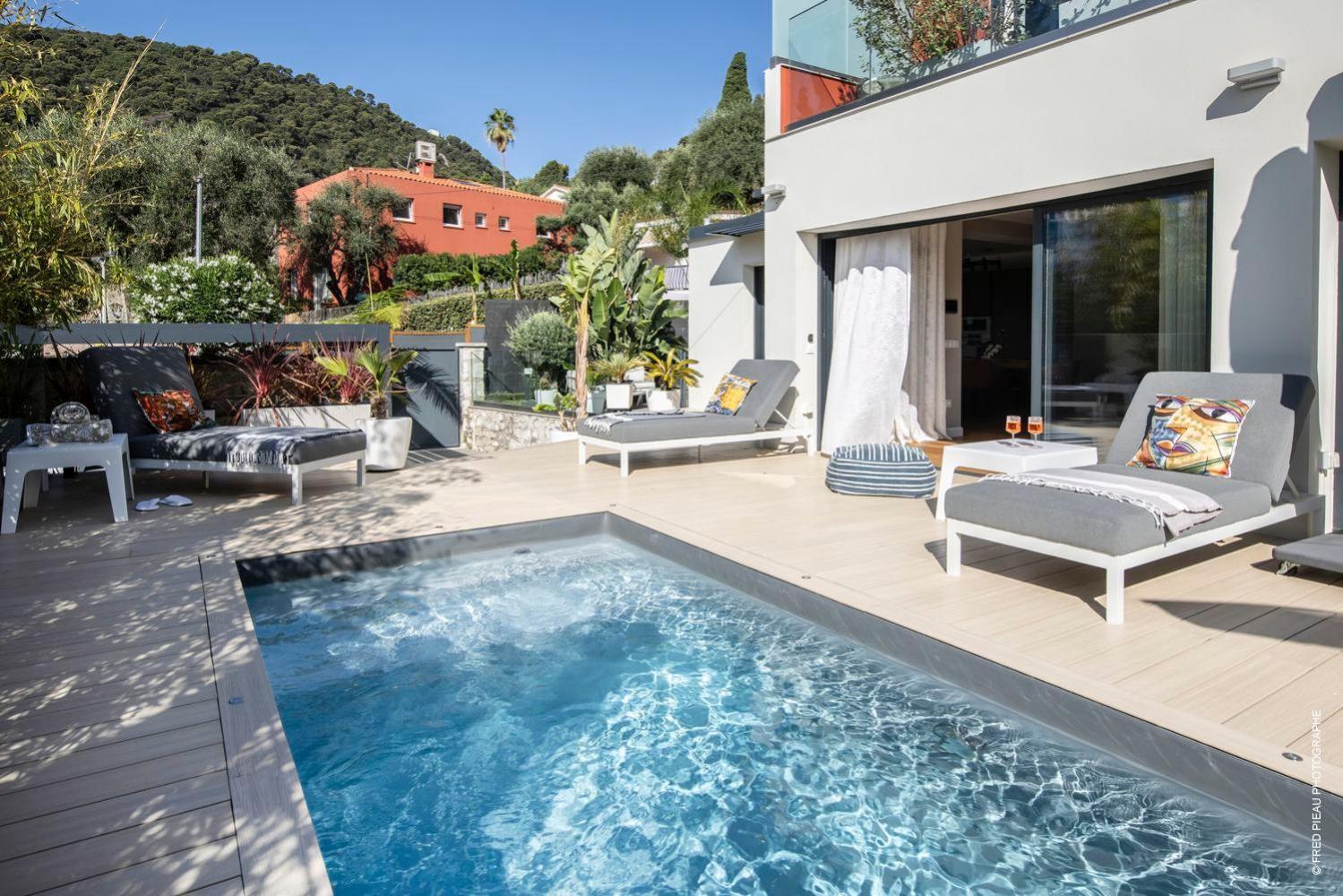 Deluxe Villa Graziella 200 M From The Beach Eze Bagian luar foto